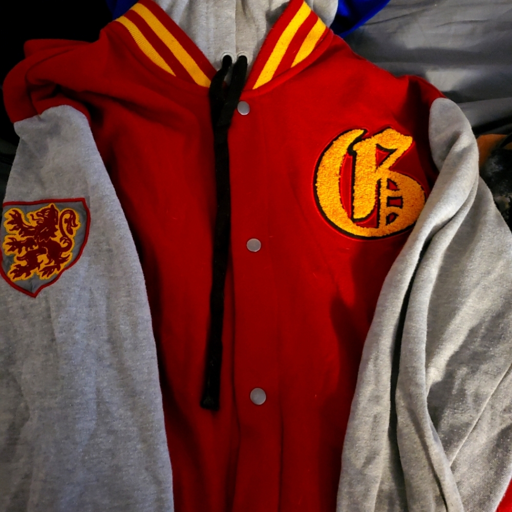 Harry Potter gryffindor varsity letterman jacket